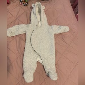 Carters Grey Snowsuit Jacket